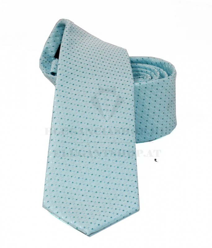          NM Slim Krawatte - Mint gepunktet Kleine gemusterte Krawatten